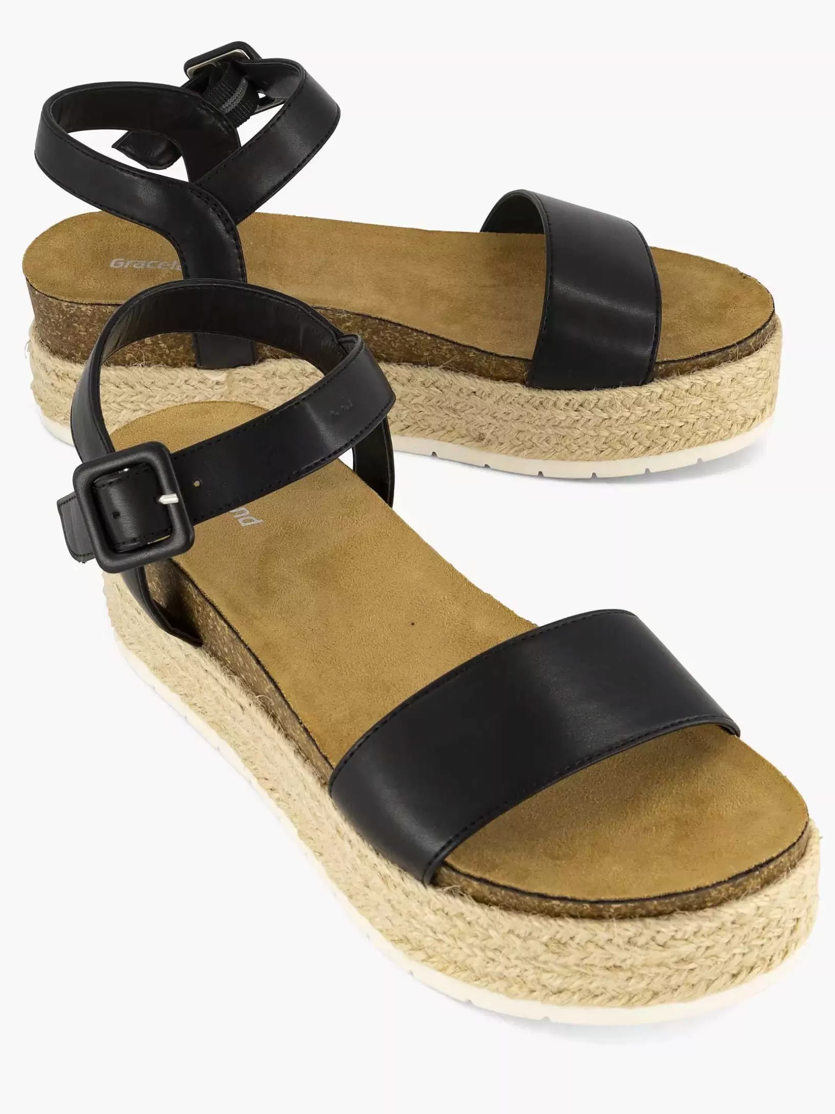 Sandalen | Graceland Schwarze Sandale