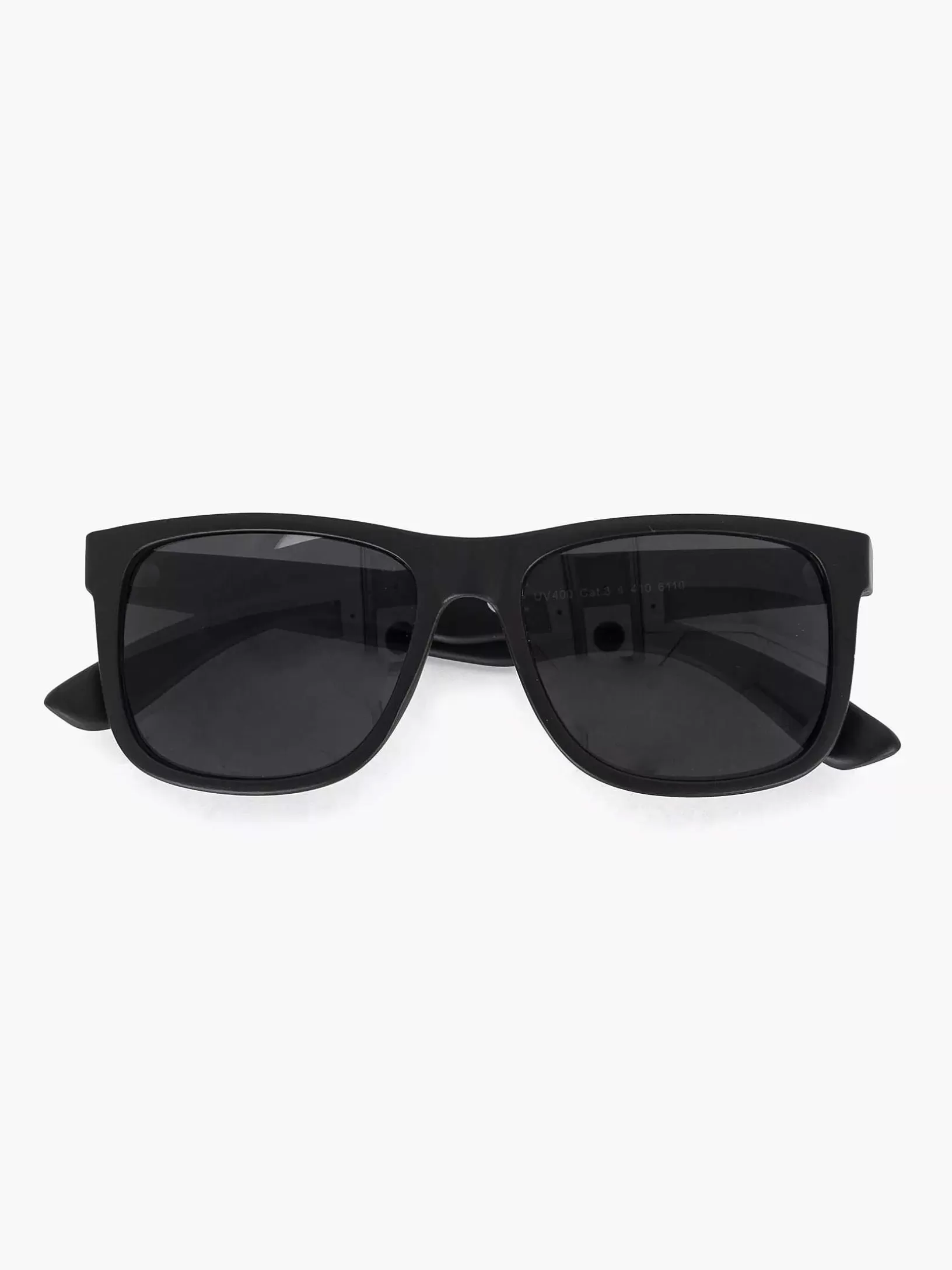 Exklusives Online-Zubehör | Memphis One Schwarze Sonnenbrille