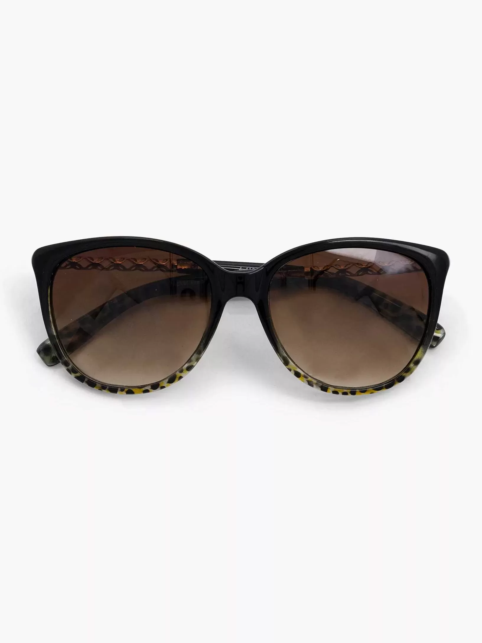 Exklusives Online-Zubehör | Graceland Schwarze Sonnenbrille Mit Leopardenmuster