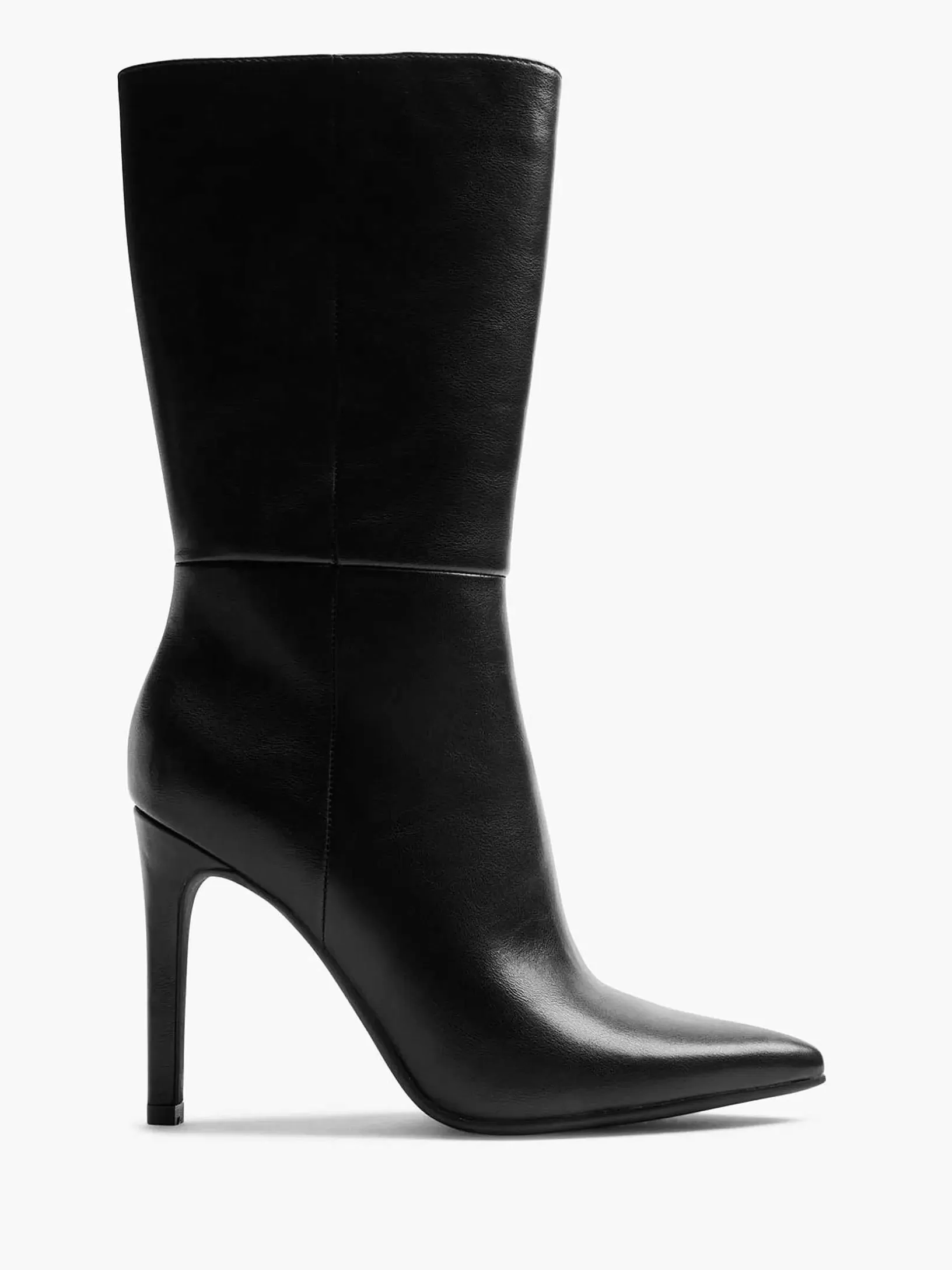 High Heels | Oxmox Schwarze Stiefel Mit Hohem Absatz