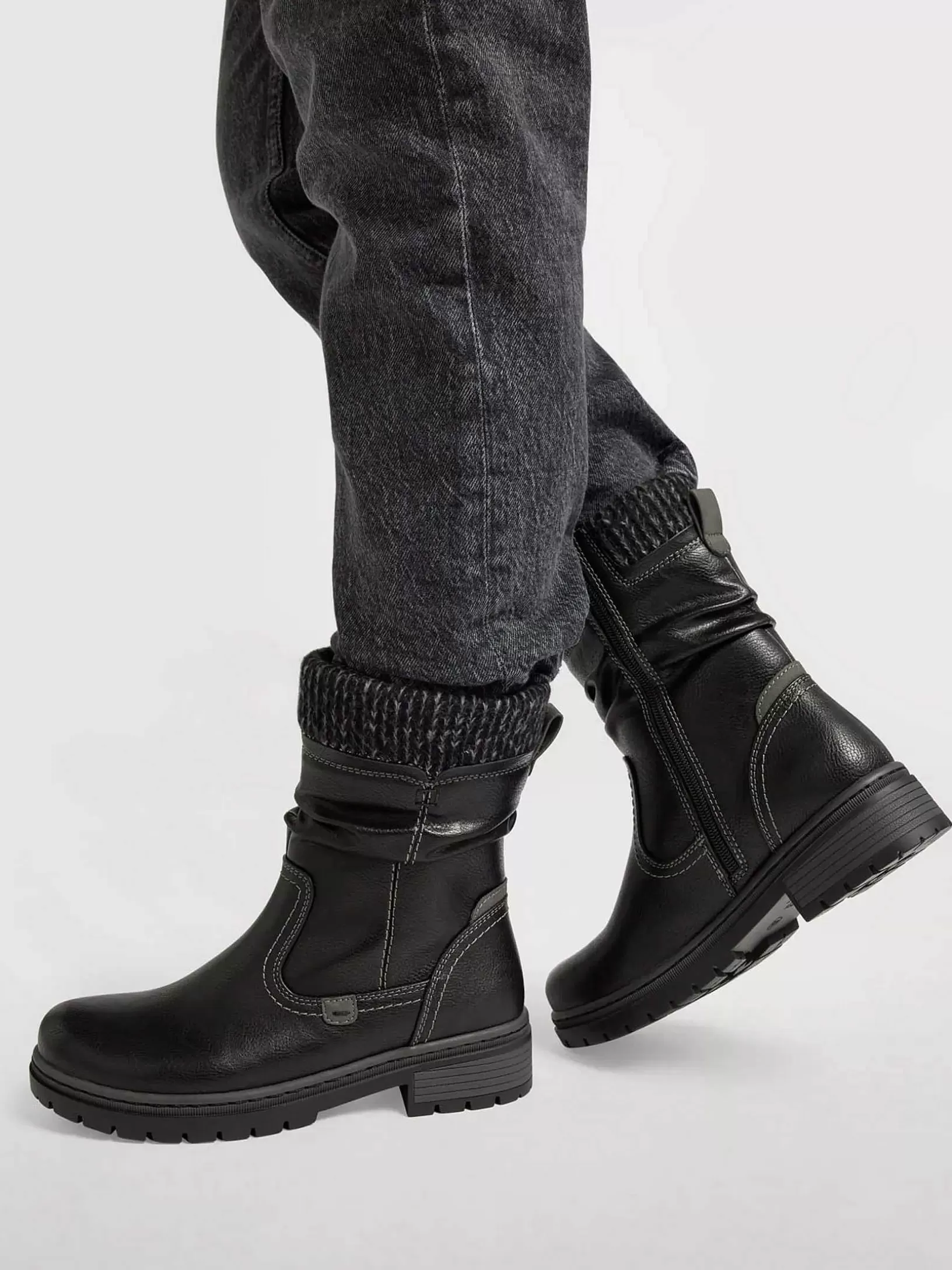 Stiefeletten & Stiefel | Easy Street Schwarze Stiefeletten