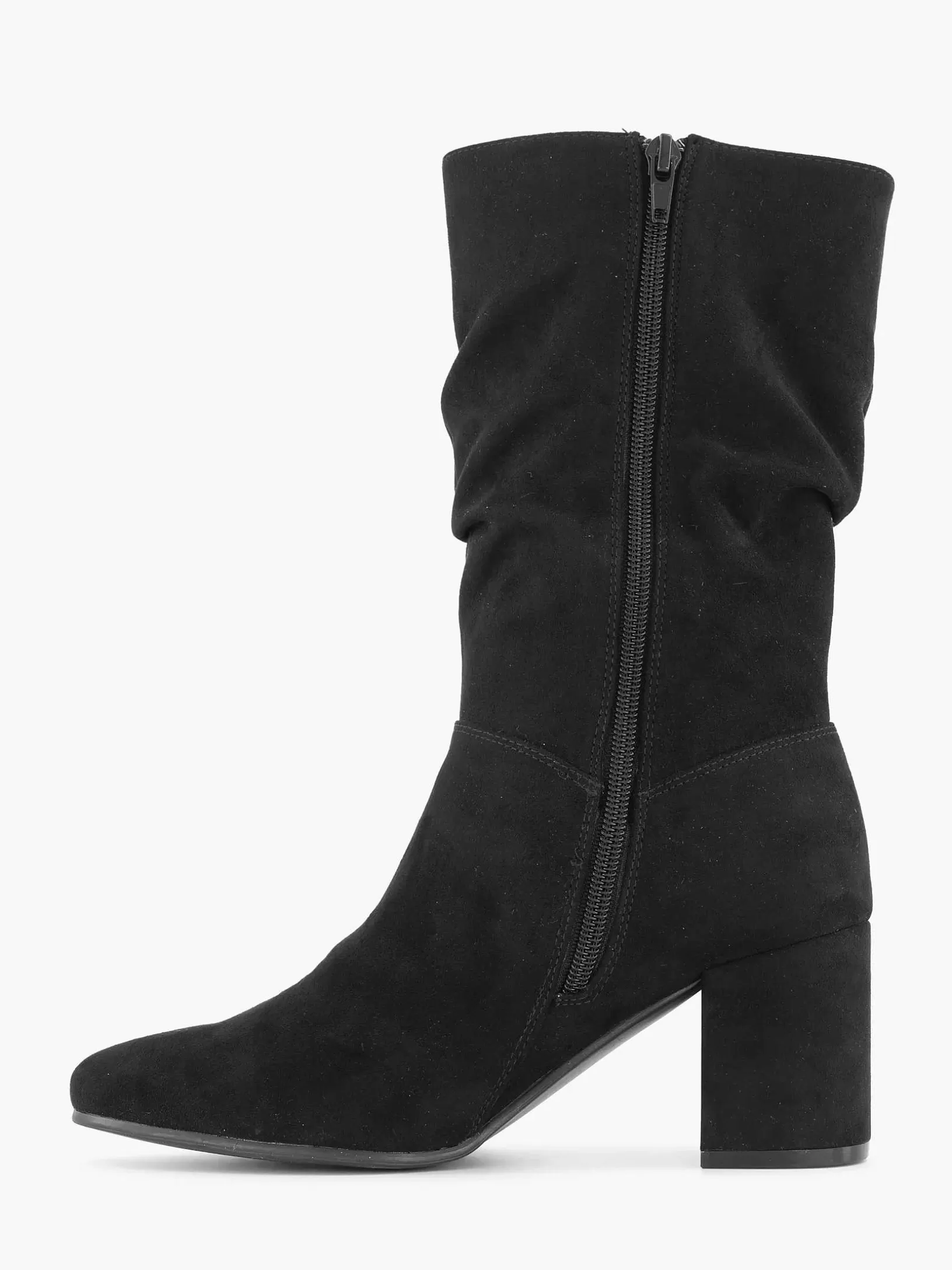 Stiefel | Graceland Schwarze Stiefeletten Mit Absatz