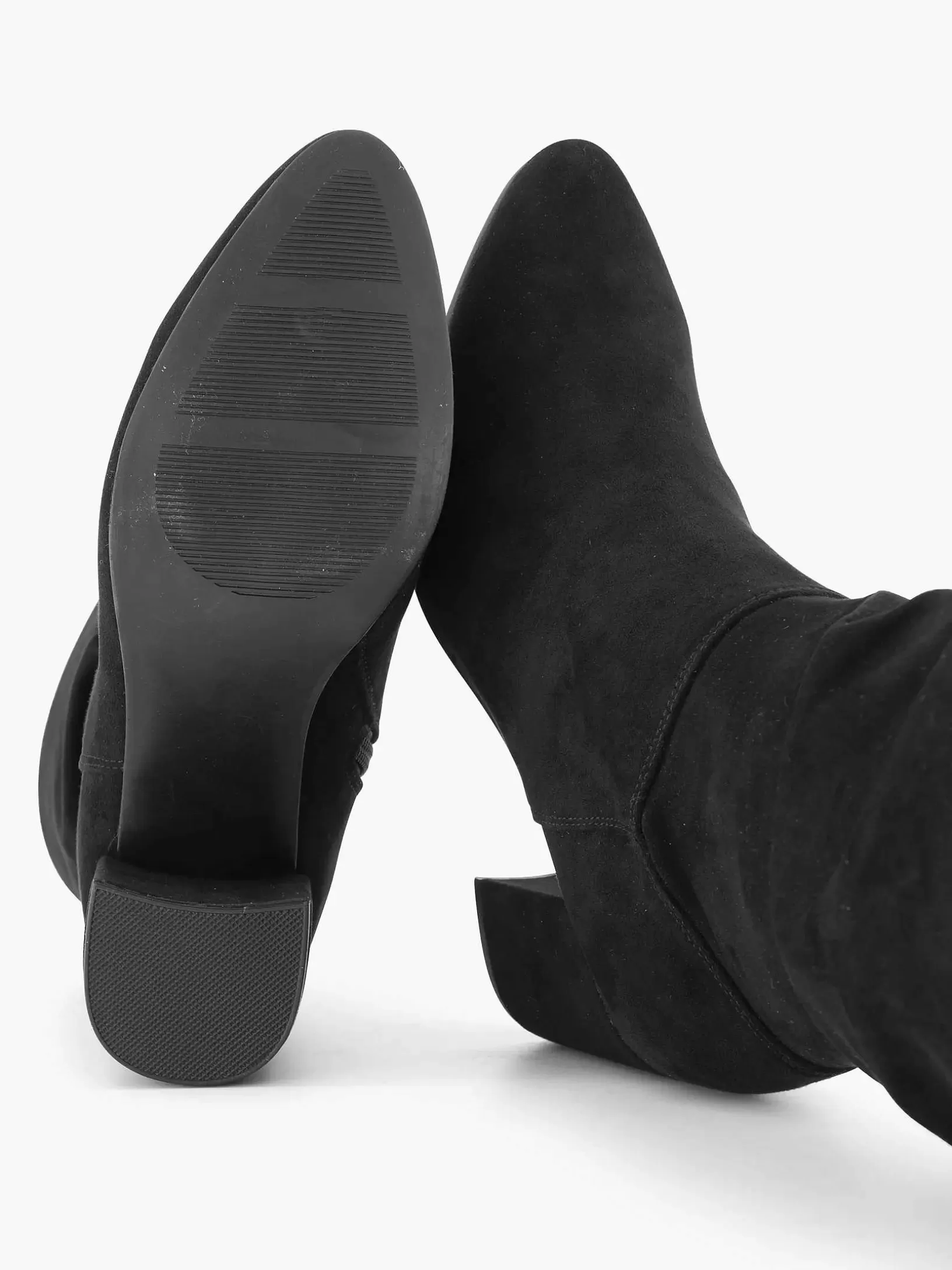 Stiefel | Graceland Schwarze Stiefeletten Mit Absatz