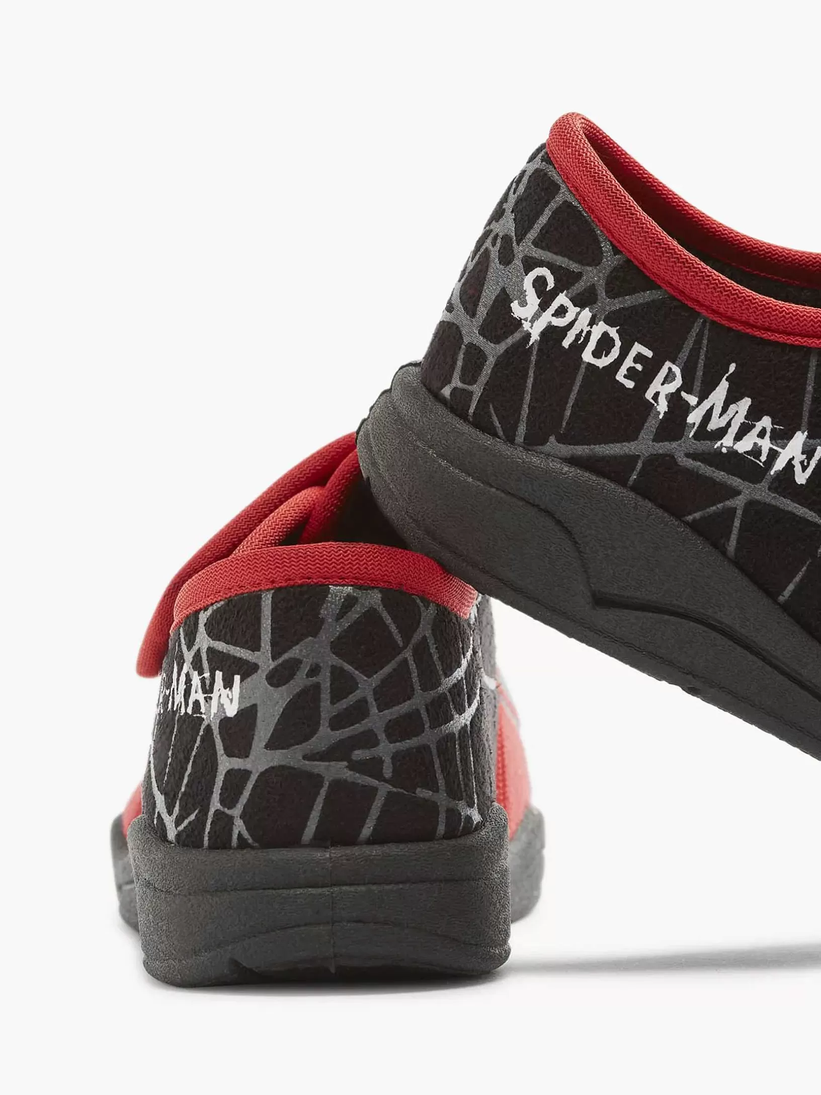 Jungenschuhe | Spiderman Schwarzer Pantoffel