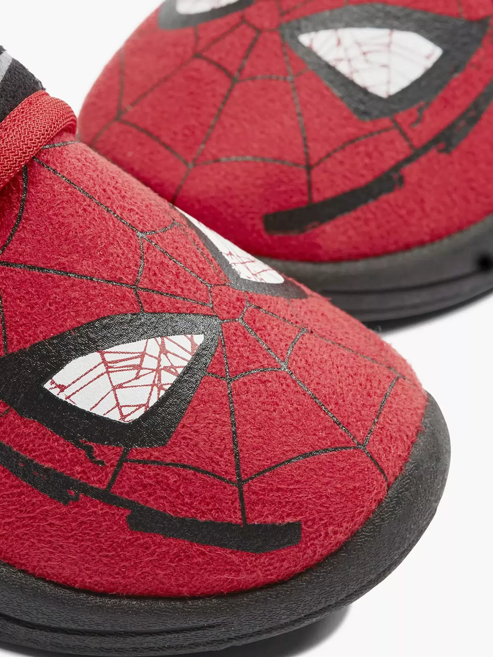 Jungenschuhe | Spiderman Schwarzer Pantoffel