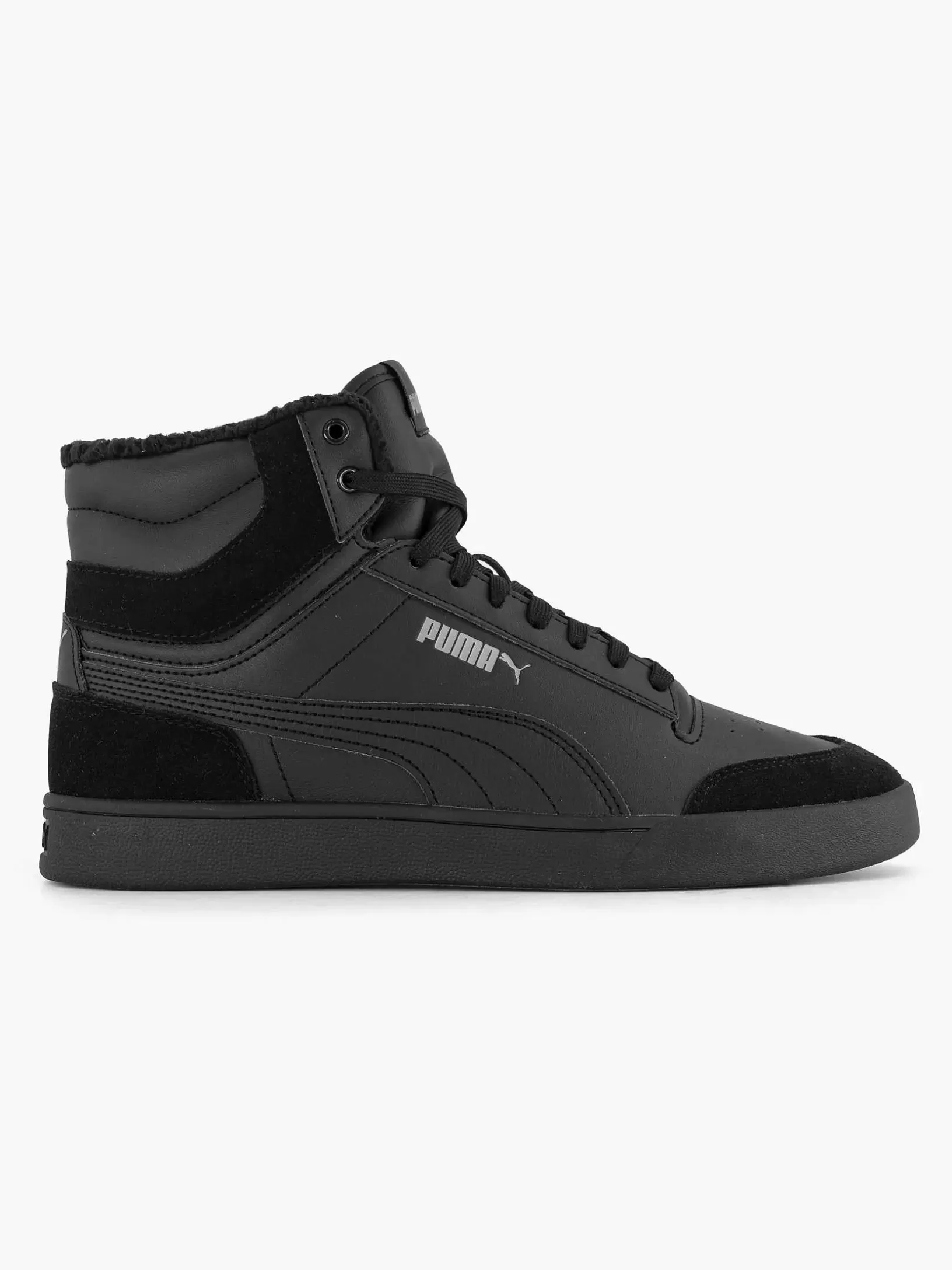 Turnschuhe | Puma Schwarzer Shuffle Mid Fur