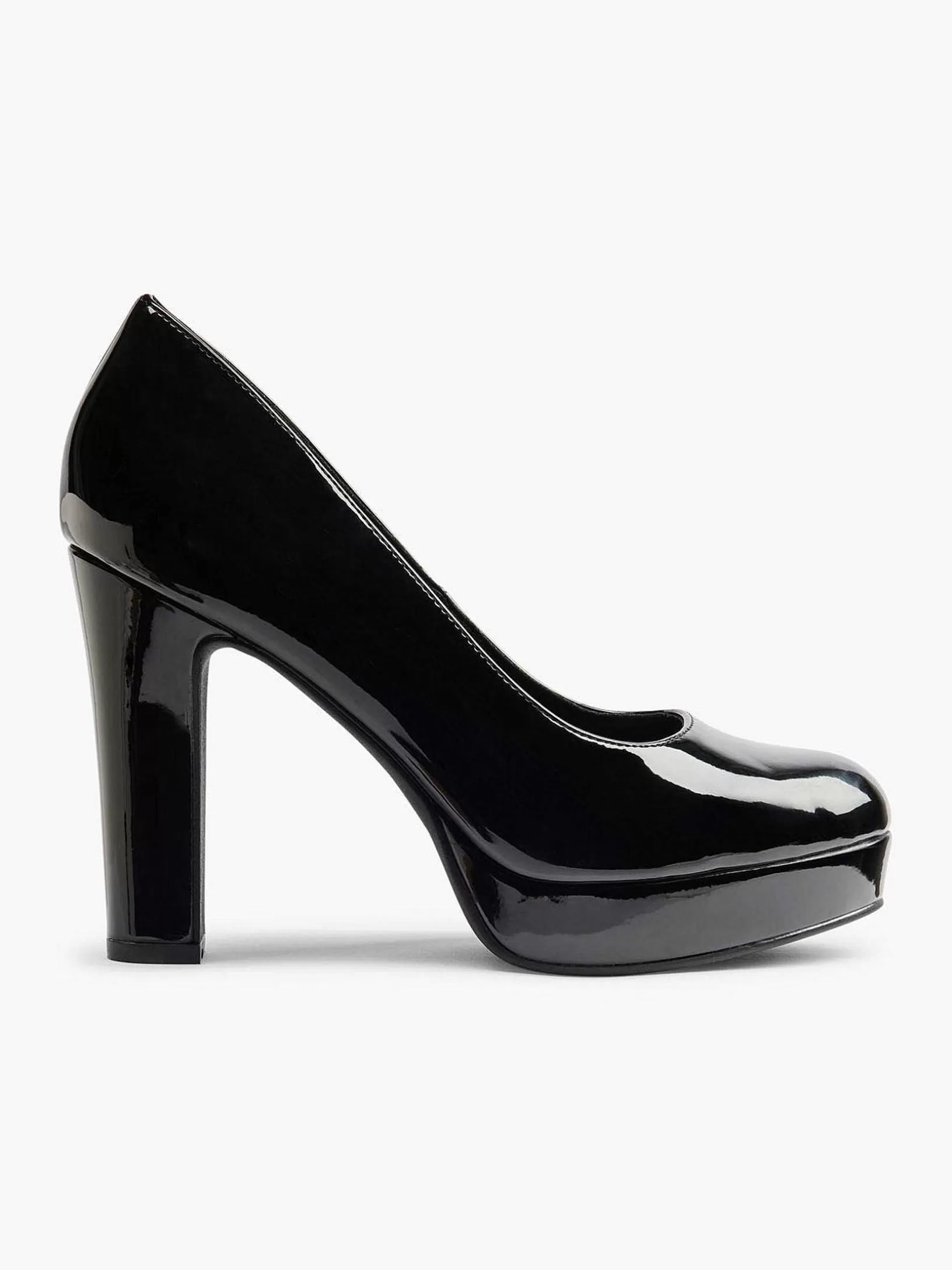 Pumps | Graceland Schwarzer Pumplack