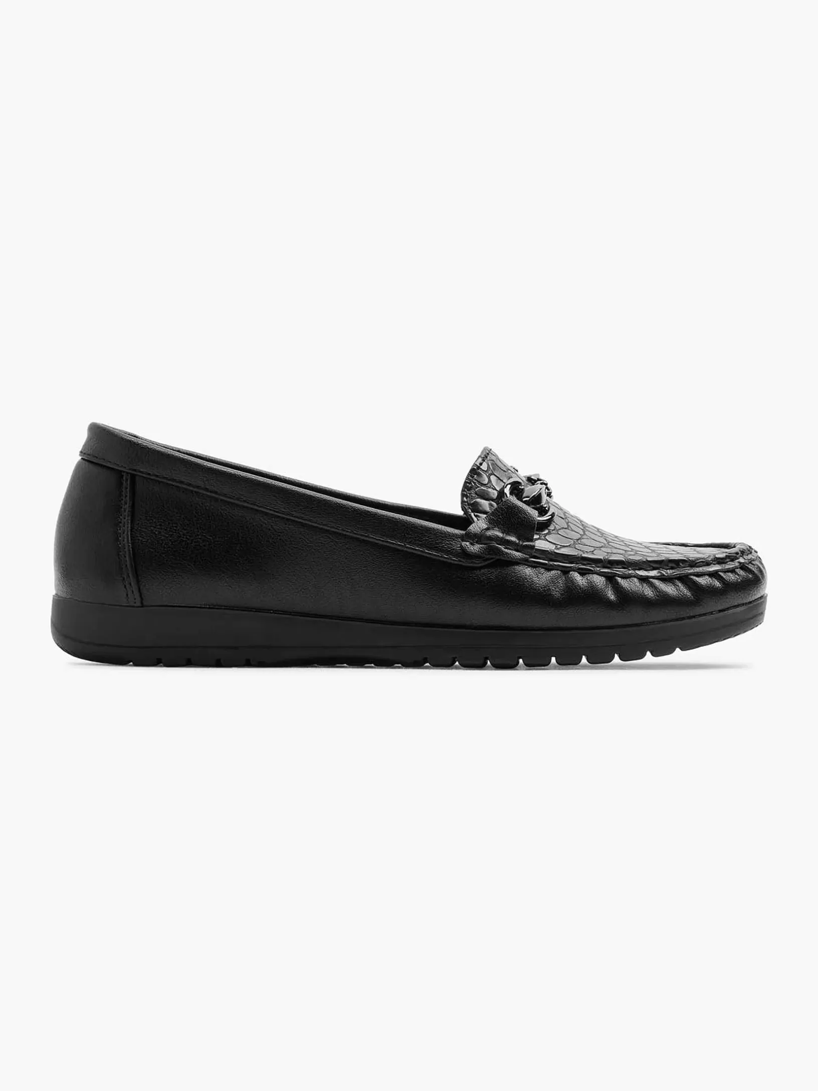 Komfortschuhe | Easy Street Schwarzer Slip-On