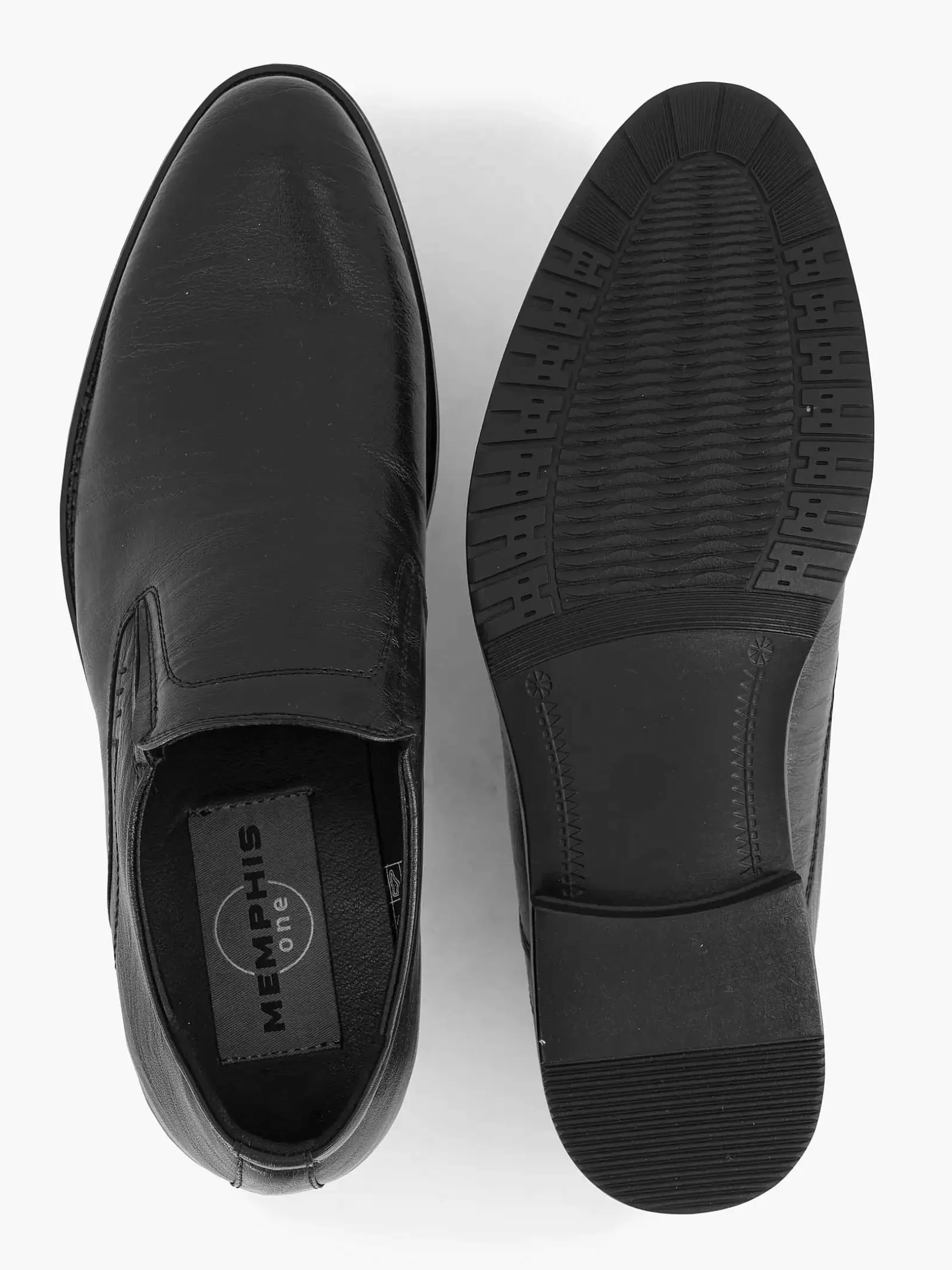 Slipper | AM SHOE Schwarzer Slip-On