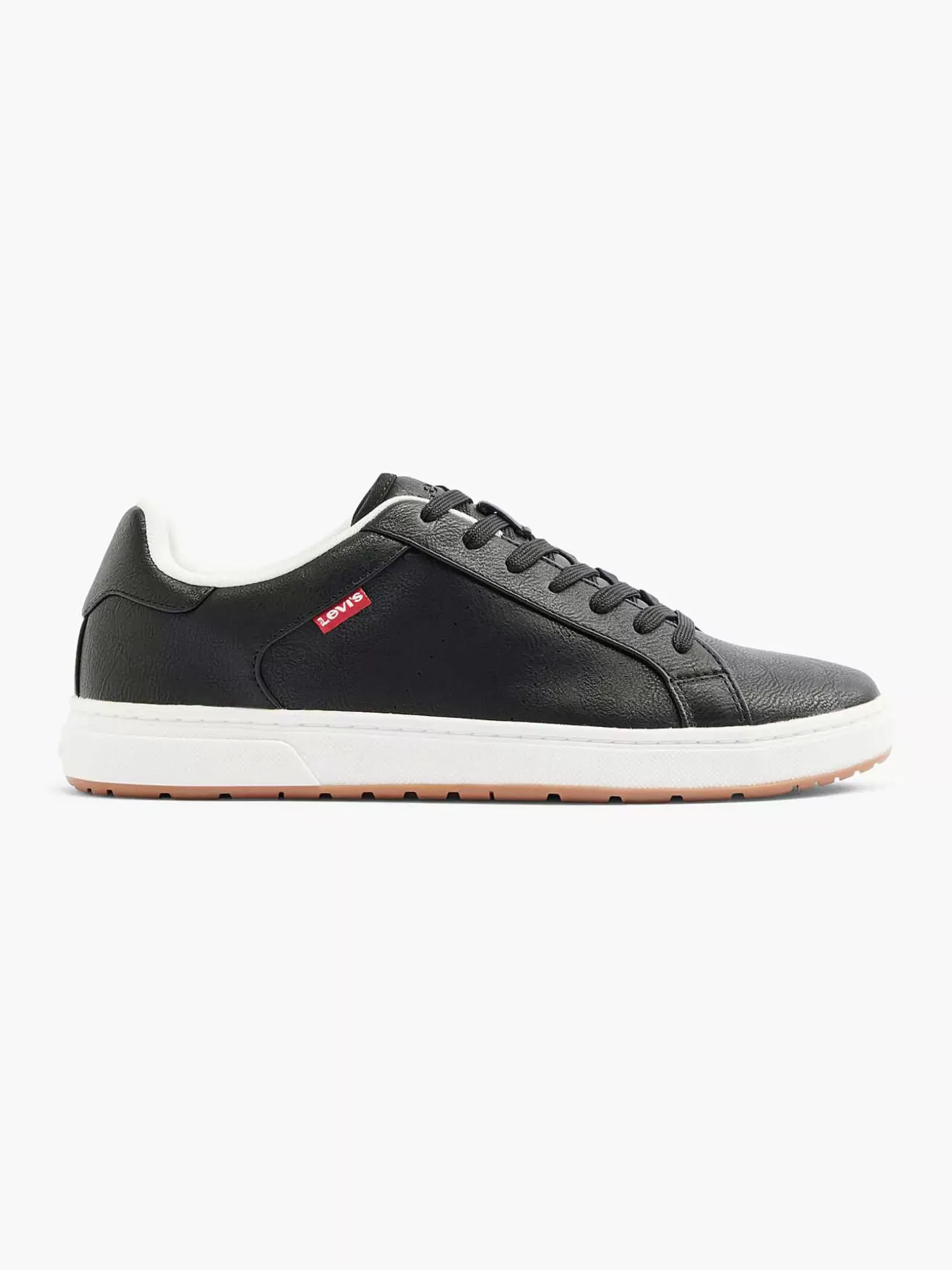 Turnschuhe | Levis Schwarzer Sneaker Piper