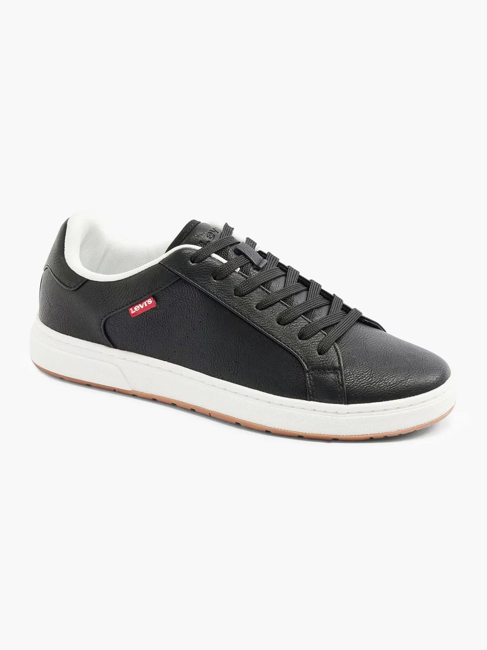 Turnschuhe | Levis Schwarzer Sneaker Piper