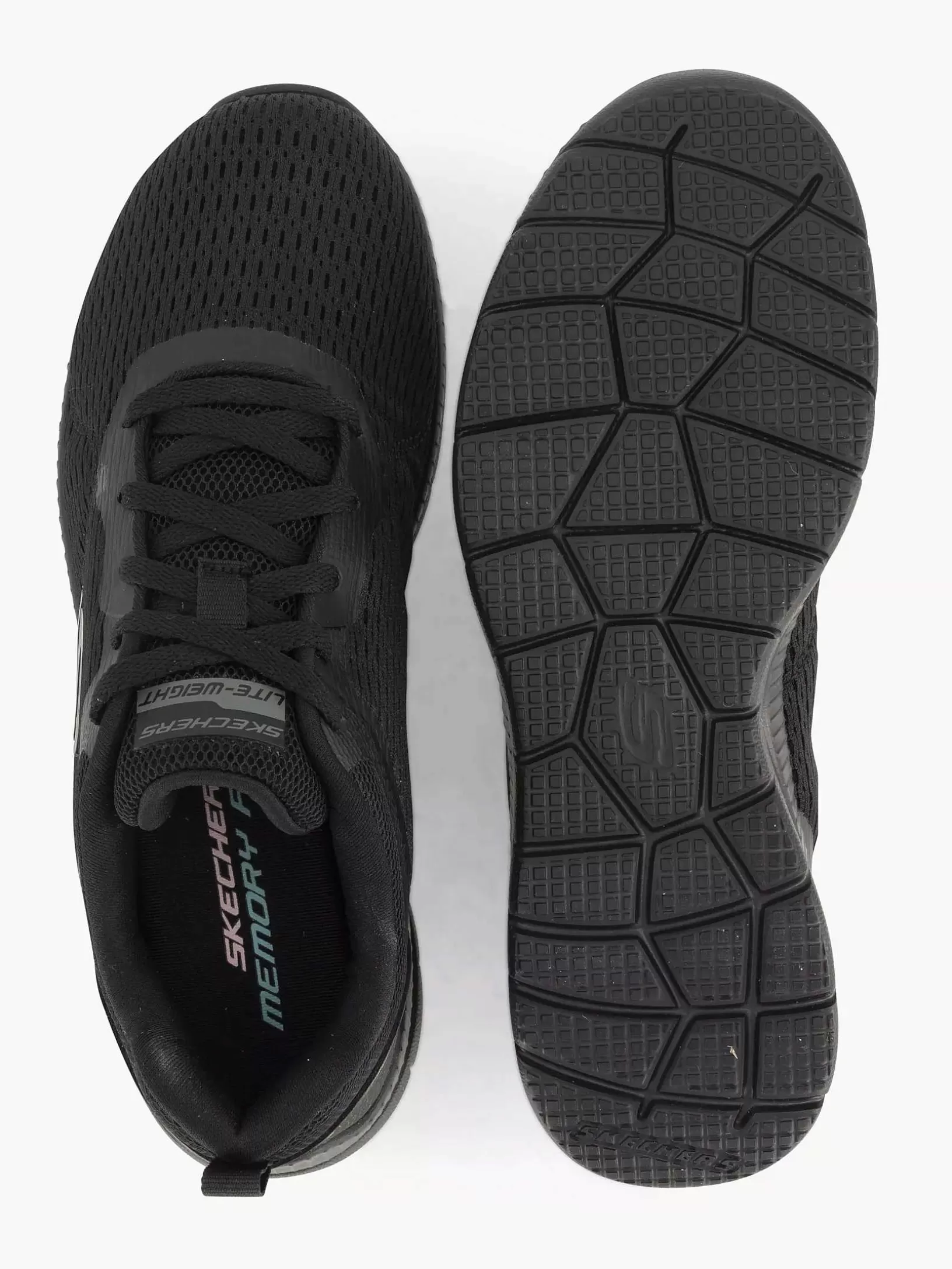 Turnschuhe | Skechers Schwarzer Sneaker-Memory-Schaum