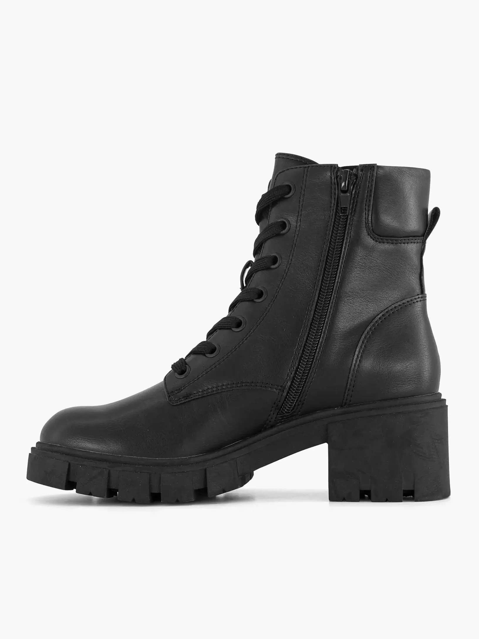 Stiefeletten & Stiefel | Graceland Schwarzer Spitzenstiefel