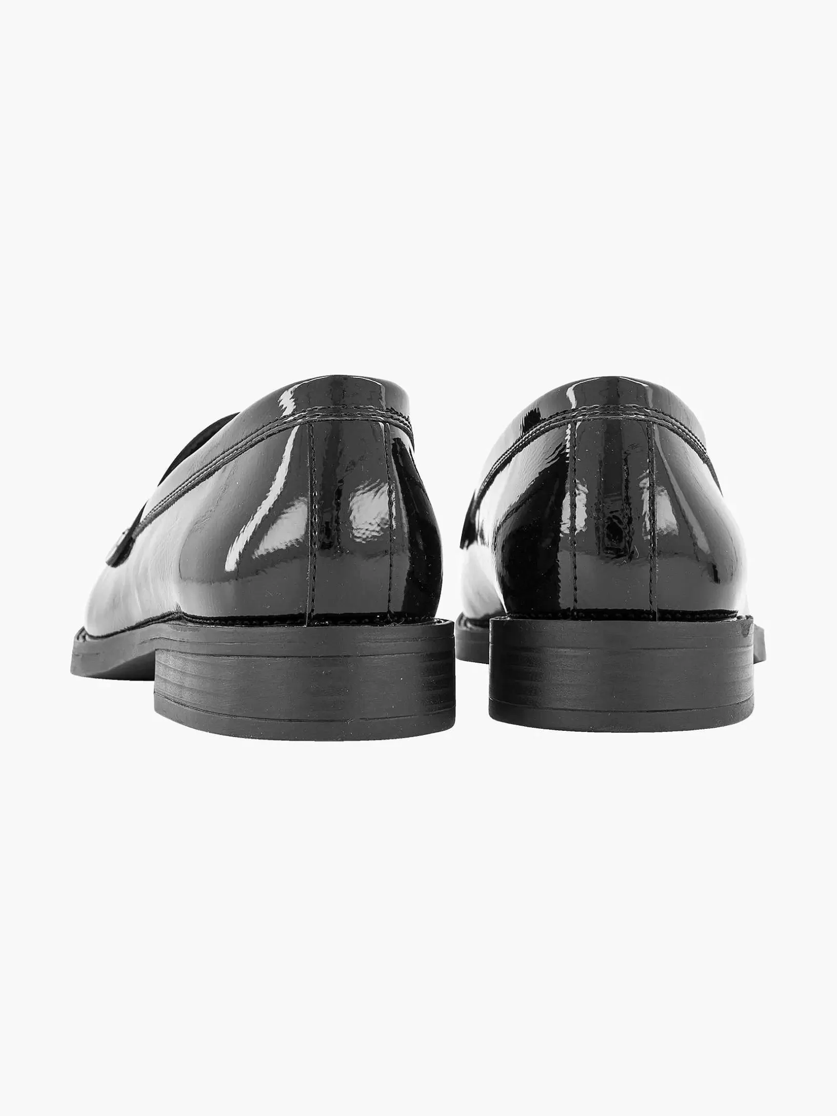 Slipper | Graceland Schwarzes Loafer-Patent