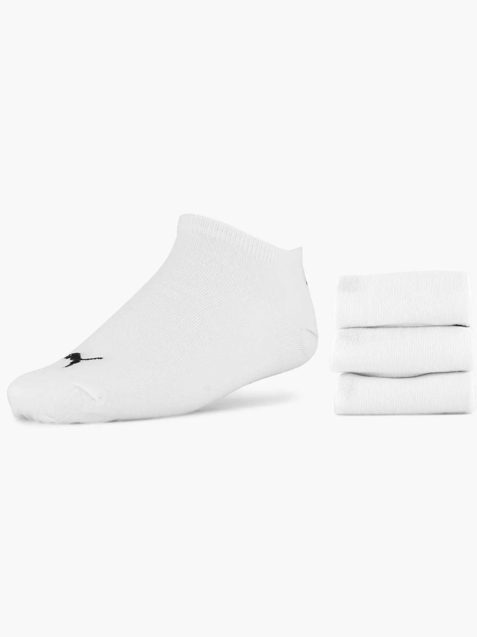 Socken | Puma Weise -Sneaker, Einfarbig, 3Er-Pack, 39 42