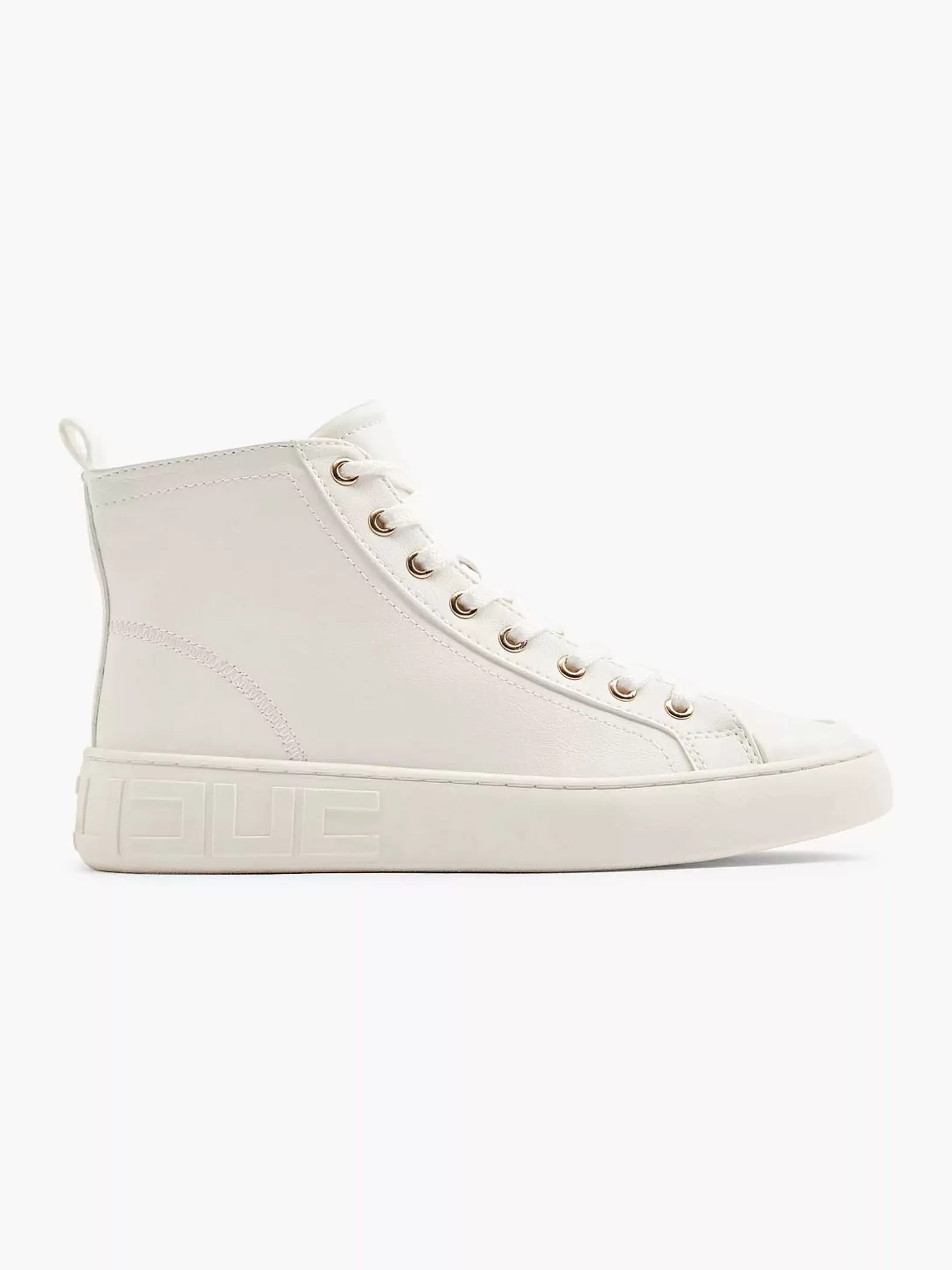 Turnschuhe | Graceland Weiser Hoher Sneaker