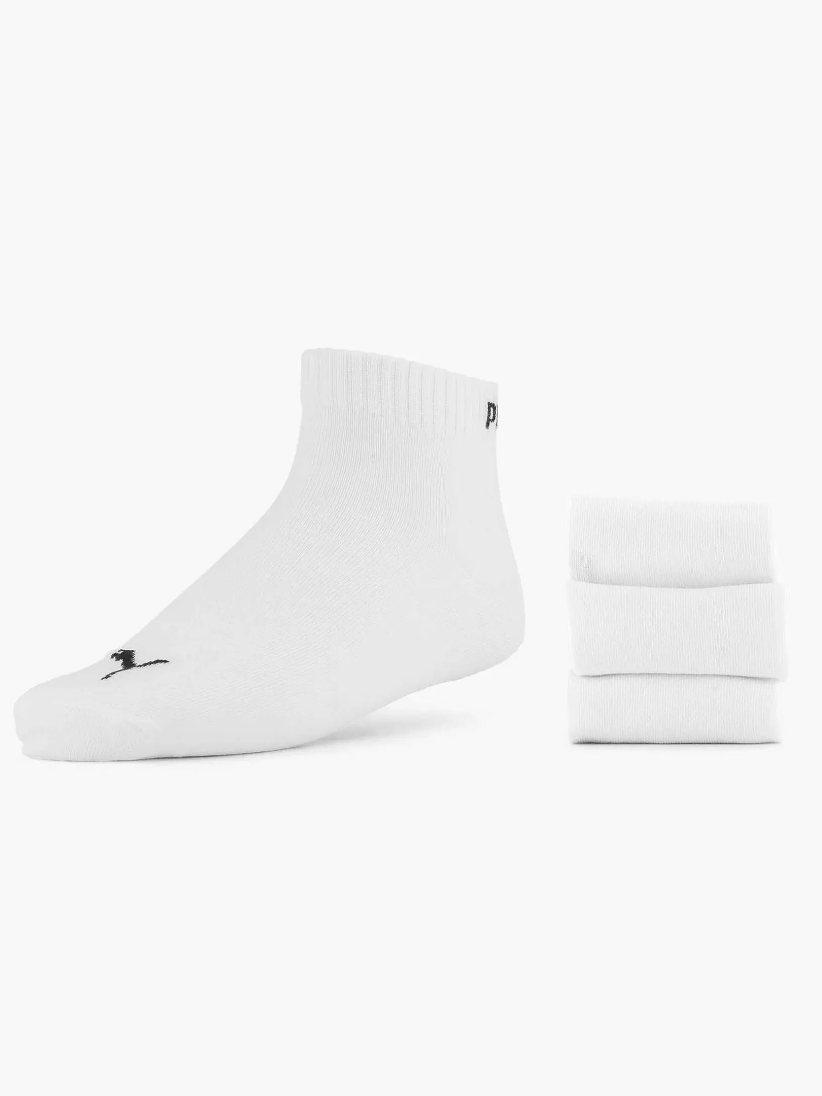 Socken | Puma Weiser Quarter Plain 3Er-Pack 43-46