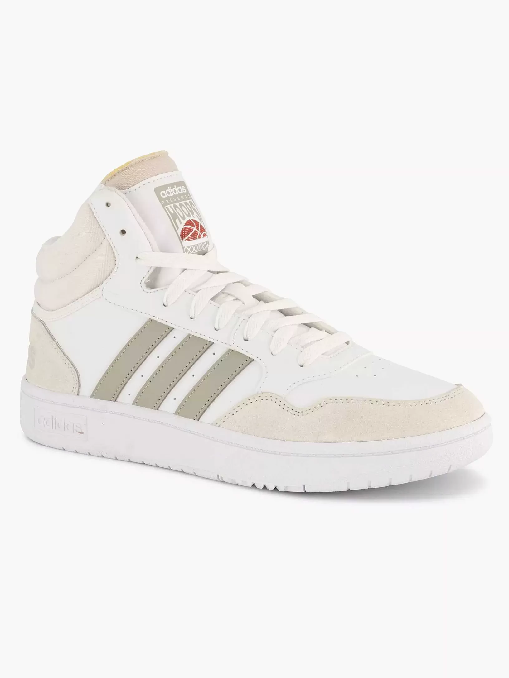 Turnschuhe | adidas White Hoops 3.0 Mid