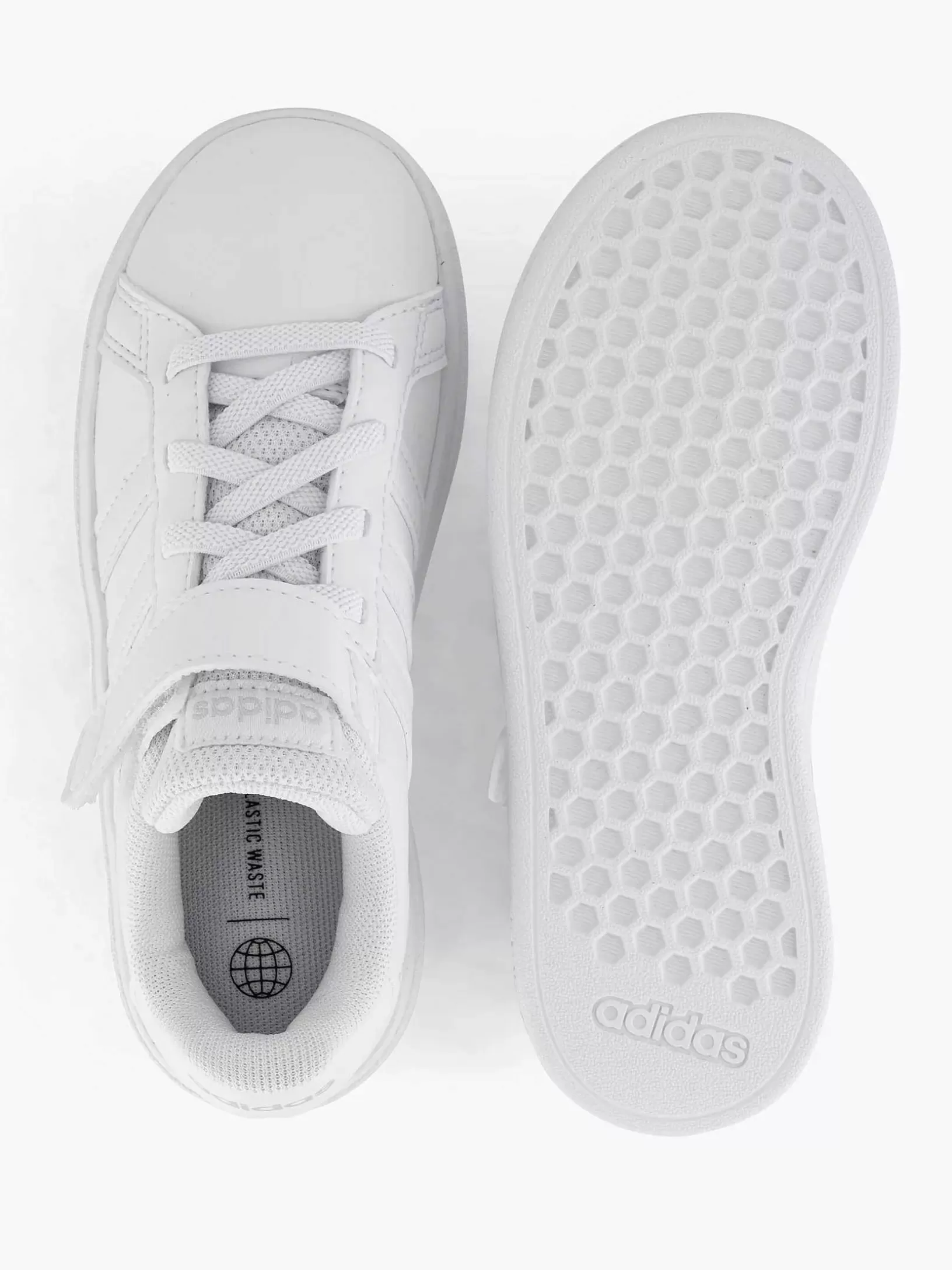 Baby Schuhe | adidas Witte Grand Court 2.0 El K