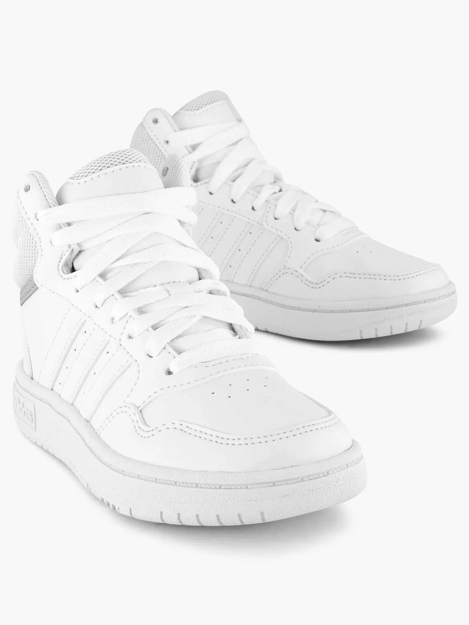 Jungenschuhe | adidas Witte Hoops Mid 3.0 K